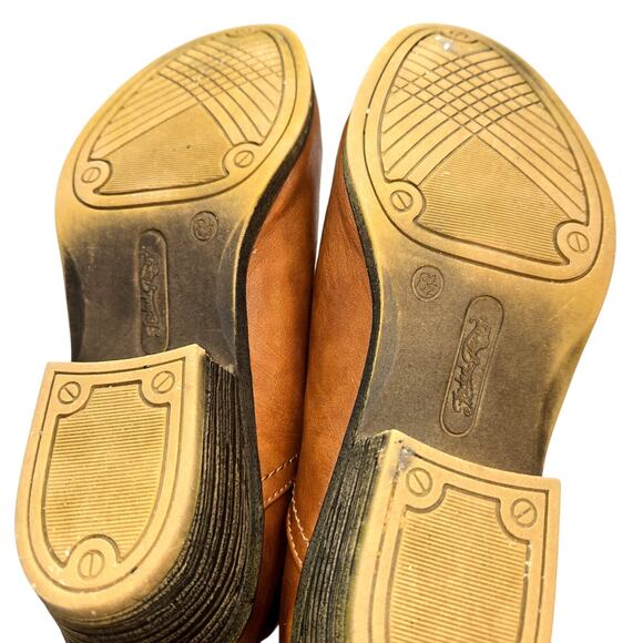 Faded Glory 8.5 Women's Shoes Brown Closed Toe Ankle Boots Booties 8 1/2 - Picture 5 of 6